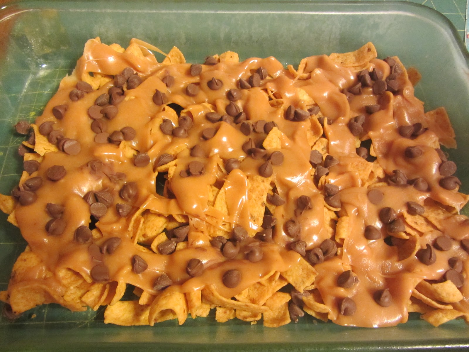 Quiltedtime Fritos, Peanut Butter, & Chocolate? A Recipe Divine!